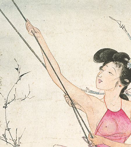 许昌-胡也佛的仕女画和最知名的金瓶梅秘戏图